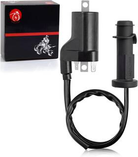 Moto1988 0824-043 Ignition Coil Pack And Spark Plug Cap Compatible With Arctic Cat 550 700 1000 2009