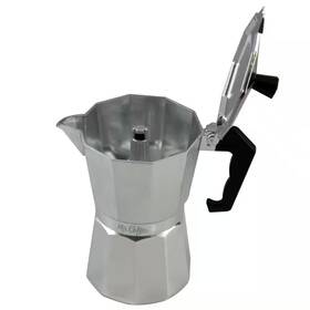 Mr. Coffee 445012545553 Brixia 6-cup Aluminum Stovetop Expresso Maker