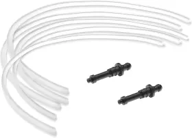 100084nhc Namroh.hc 5x Milk Tubes Hoses L 36cm Compatible For Jura Coffee Machines 2x Connector