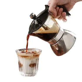 Natudecoa1myoeq67z Natudeco 6 Cup Stainless Steel Moka Pot Stovetop Coffee Maker For Home And Office