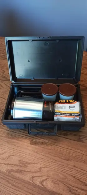 6180-20 Nesco Vtg Inch Traveler 4 Automatic Coffee Maker Travel Kit Service For 2 Read 6180-20 Nesco Vtg Inch Traveler 4 Automatic Coffee Maker Travel Kit Service For 2 Read