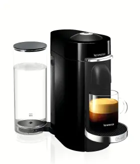 0132193500 Nespresso Vertuoplus Deluxe By Deftlonghi Black 37oz Coffee Espresso