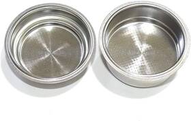 Nicelucky 700306408875 50mm Dual Wall Filter Basket One Cup And Bes820xl/205 Two For Br