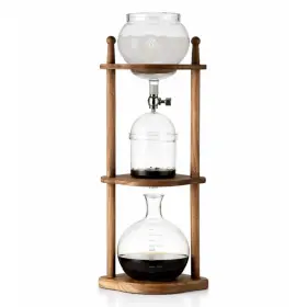 Hbbd-8 Nispira Cold Brew Coffee Drip Tower Iced Maker Wooden Stand 6 8 Cup Nwob