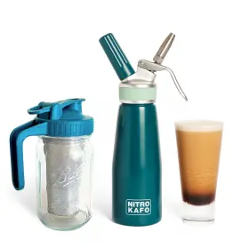 Nitro Kafo 880651006732 Premium 0.5l Coffee Maker Aluminum Cold Brew With S