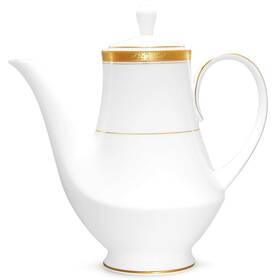 Noritake 037725286808 Crestwood Gold Coffee Server