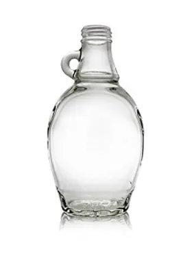 Csj-8-bp North Mountain Supply 8 Ounce Glass Maple Syrup Bottles With Silver