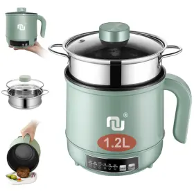 B0b7njq72k Nunet Smart Mini Hot Pot Timer And Automatic Shut Off 1.2l Non-stick Rapid