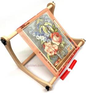 Nurge Nrgstnd-190 Adjustable Embroidery Table Stand Cross Stitch Hoop For Lap Or Top