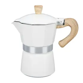 Nysuzhoujiu13yg04s7n-12 Nysuzhouji Aluminum Stovetop Moka Coffee Pot 6 Cup Capacity 300ml Manual 1 Pcs
