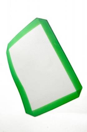 Oil Slick 798304374032 Pad Platinum Cured Non-stick Silicone 12x8.5 Inch 11.75 X 8.5 Green