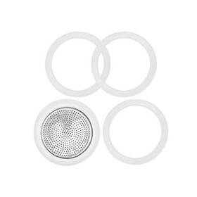 Onlineseal 1000w 6 Cups Coffee Gasket For Bialetti Moka Aluminium Stove Top Maker Pots