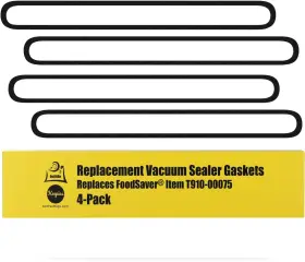 Outofair 758576600376 Upper And Lower Gasket Replacements For Foodsaver 4 Foam Gaskets - Fits