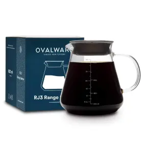 Ovalware 859305006169 Glass Range Coffee Server For Pour Over And Tea 800ml/27oz Microwave Safe &