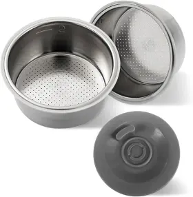 O0115 Oyifan 54mm Portafilter Basket Two Cup Dual Wall Filter Compatible With