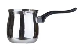 Pal Ed 290005741524 Stainless Steel Turkish Warmer Finjan Coffee Pot 20 Oz