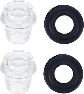 Pastlla Frs1417 2pcs Coffee Filter Knob Top Replacement Pot Plastic 34mm
