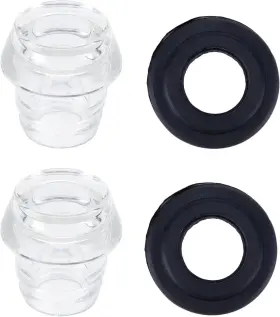 Frs1417 Pastlla 2pcs Coffee Filter Knob Top Replacement Pot Plastic 34mm