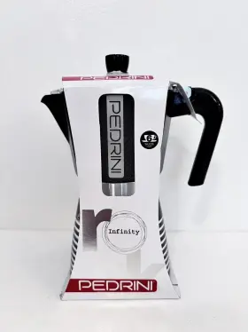 02cf129 Pedrini Infinity Italian Stovetop Coffee Espresso Maker 6 Cup Moka Pot Rock