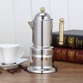 Pissente Pissente7941b6put82189 Pot 200ml Capacity Coffee Easy To Use Maker Stovetop Stainless