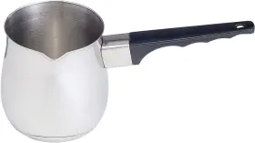 Pollys Home 445032679641 24 Oz / 700 Ml Large Turkish Coffee Pot Stainless Steel Cezve Briki Ibrik Greek