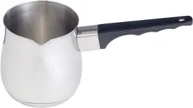 Pollys Home 783495046158 24 Oz / 700 Ml Large Turkish Coffee Pot Stainless Steel Cezve Briki Ibrik Gre