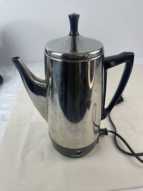 Presto 0281105 2 To 12 Cup Stainless Steel Electric Coffee Maker Percolator Pot