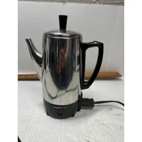 0282202 Presto Vintage Coffee Percolator 6 Cup Stainless Steel Electric