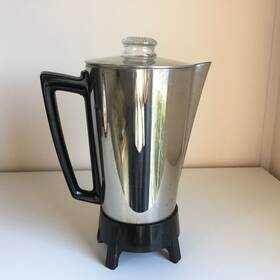Presto Pk10a Vintage Percolator 9 Cup Electric Coffee Maker Pot Tested Model