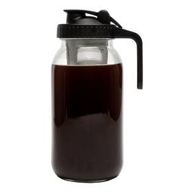 Primula 741393003642 Mason Jar Cold Brew Iced Coffee Maker With Stainless Steel Filter And Easy Pour