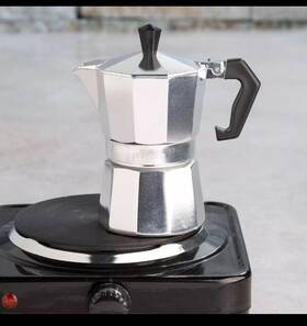 Primula 741393117370 Greca Cafetera De Estufa Italiana Cubana Expresso Moka Pot Espresso Coffee Maker