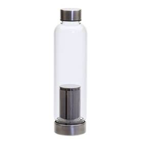 Primula 741393133233 Cold Brew Travel Bottle With Black Insulating Neoprene Sleeve - Borosilicate