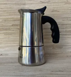 Primula 791769450792 Stainless Steel Stovetop Espresso Coffee Maker 2-cup With Instructions