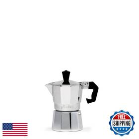 Primula B002r0exp4 Classic Stovetop Espresso And Coffee Maker Moka Pot 1 Cup Silver