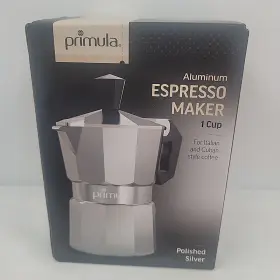 Pes3033 Primula Espresso Coffee Maker Stovetop - 1 Cup Aluminum