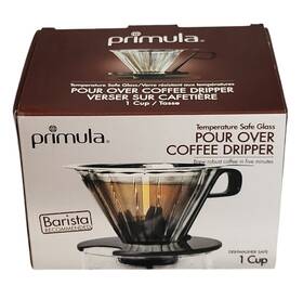 Primula Ppocd-6701 Seneca Pour Over Coffee Maker Dripper Brewer Black 1-cup Rv Camping New