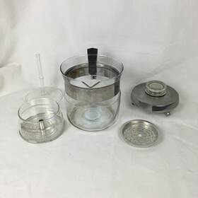 Pyrex 8854 Vintage Coffee Brewer Pot Percolator 4 Cup Glass Carafe With Htf Stem