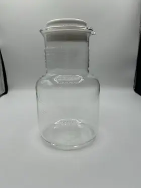 3515 Pyrex/ Toddy Replacement Glass Decanter/carafe With Lid For Cold Brew System 8.5 Inch Tall