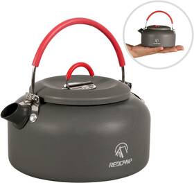 Redcamp Rc22041 0.8l Mini Outdoor Camping Kettle 0.8 Quarts Dark Grey Small