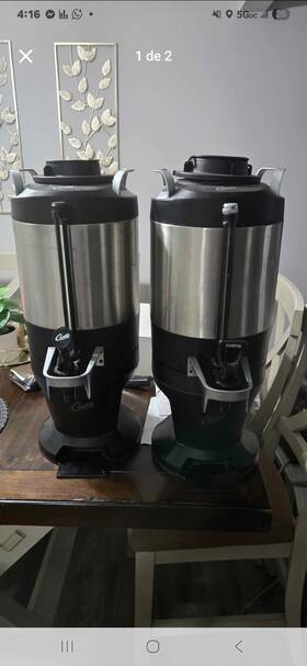 Regal Ware 58230r Ambos Termos Son De La Marca Curtis Reconocida Po Fabricar Equipos Para Bebidas