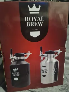 Royal 090222969292 The Original Brew Nitro Cold Coffee Maker - Black