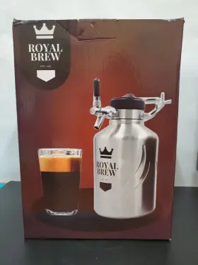 Royal Brew Est. 1987 090222969308 The Original Nitro Cold Coffee Maker - Gift For Lovers