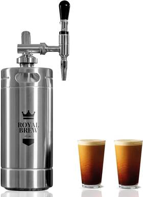 Royal Brew Est. 1987 090222969339 The Original Nitro Cold Coffee Maker - Gift For Lovers