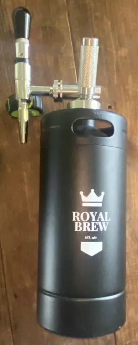 128ozroyalbrew Royal Brew Est. 1987 Nitro Cold Coffee Maker Lovers 128 Oz Nitrogen Gas System