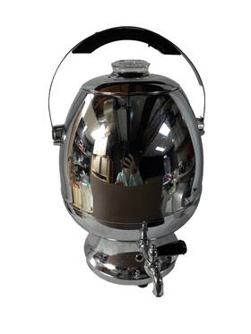Royal Hallmark 5835-b Robeson Electric Coffee Percolator Chrome Finish 5835 Egg Shape
