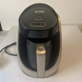 Saki Sktkm-1 Turkish Coffee Maker Black 4 Cup Brewing Capacity