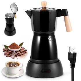 Shangsky B0ffsvzscq Coffee Pot Electric Coffe Maker 6 Cup Espresso Cafeteras