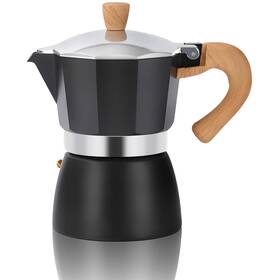 Shanson 725388212028 Moka Pot Stovetop Espresso Maker 3 Cup 5 Oz Italian Coffee Manual Cuban