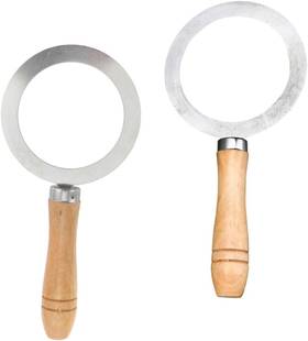 Showeroro Ch3708f12pbby 2pcs Milk Tea Baking Rings Espresso 21x10cm Assorted Color