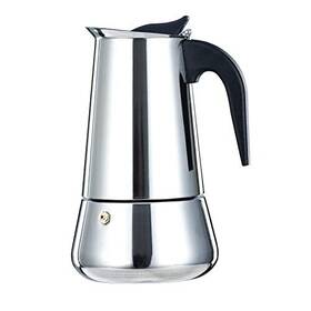 Simyolife 221243443605 Stovetop Espresso Maker Stainless Steel Italian Coffee Moka P